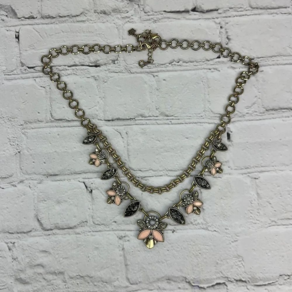 Premier Deigns Minx Gold Floral Necklace